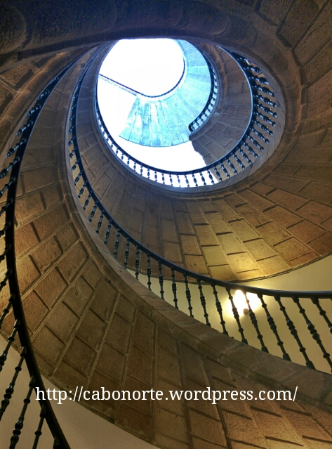 Escaleras en el Museo do Pobo Galego