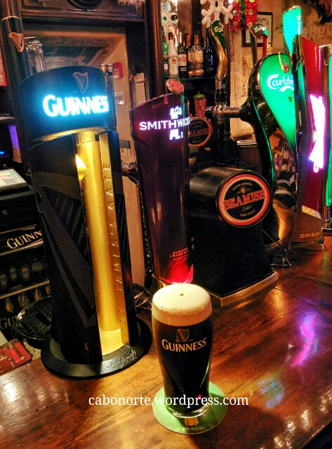 Unha Guinness nun pub